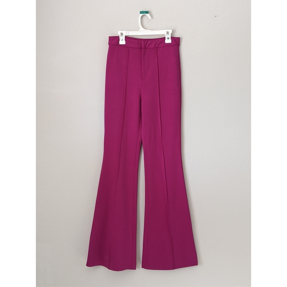 Fashion Nova Magenta/Pink Boot cut Pants S